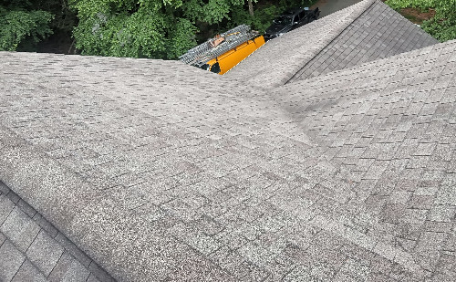 Roof installation by Cedar Falls Roofing & Siding